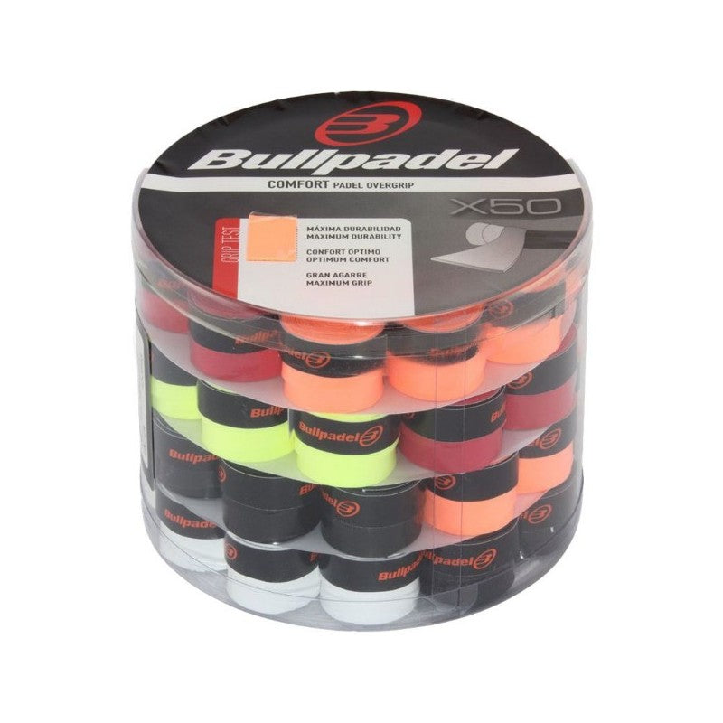BULLPADEL GB1604 COMFORT OVERGRIP - 50 ST. BOX