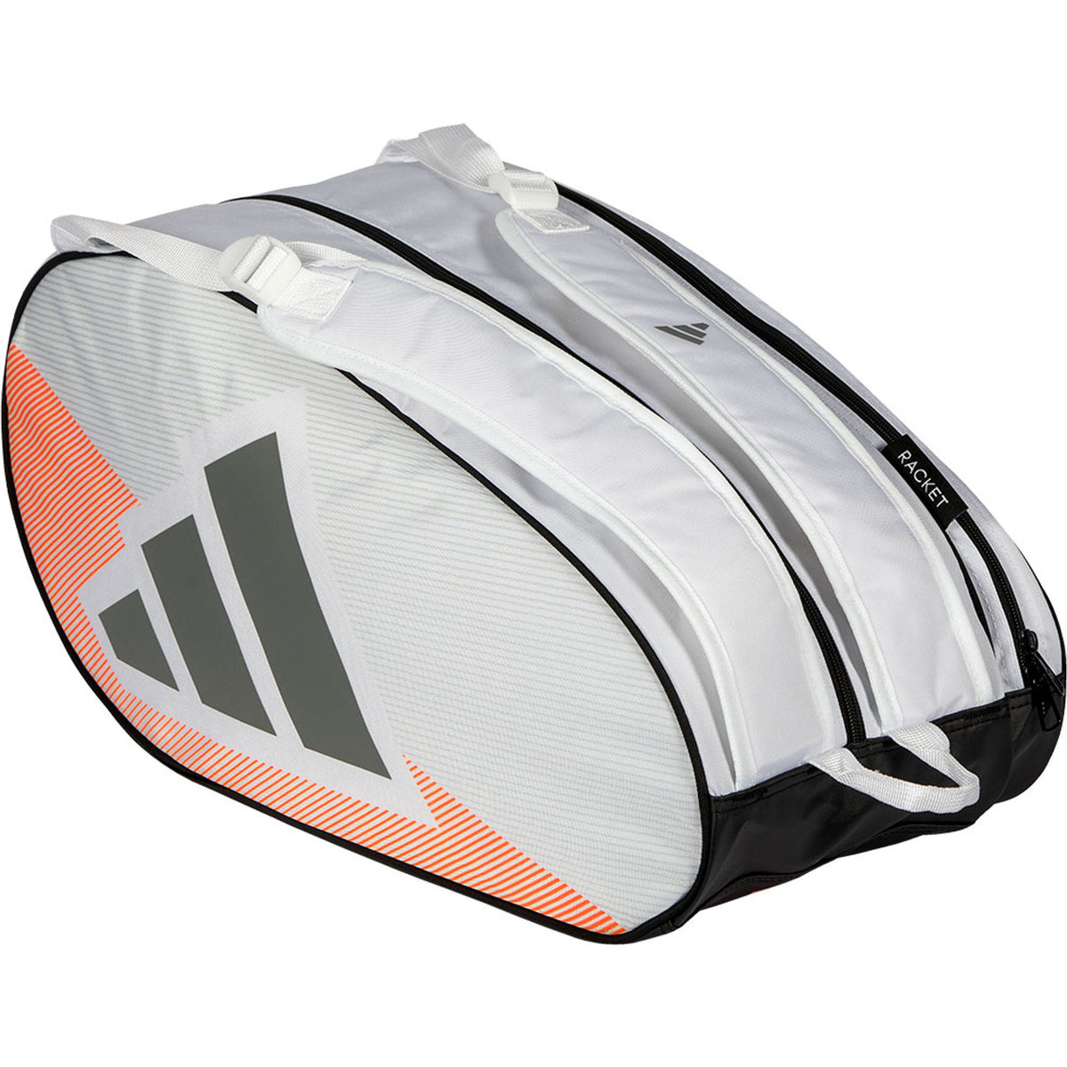 ADIDAS CONTROL RACKETBAG PADEL ’26 WIT/GRIJS/ORANJE
