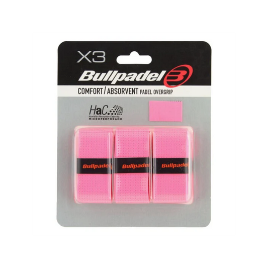 BULLPADEL COMFORT ABSORBENT OVERGRIP - ROZE