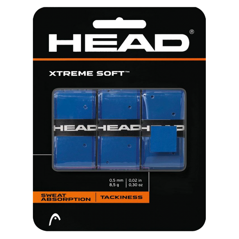 HEAD XTREME SOFT OVERGRIP - BLAUW